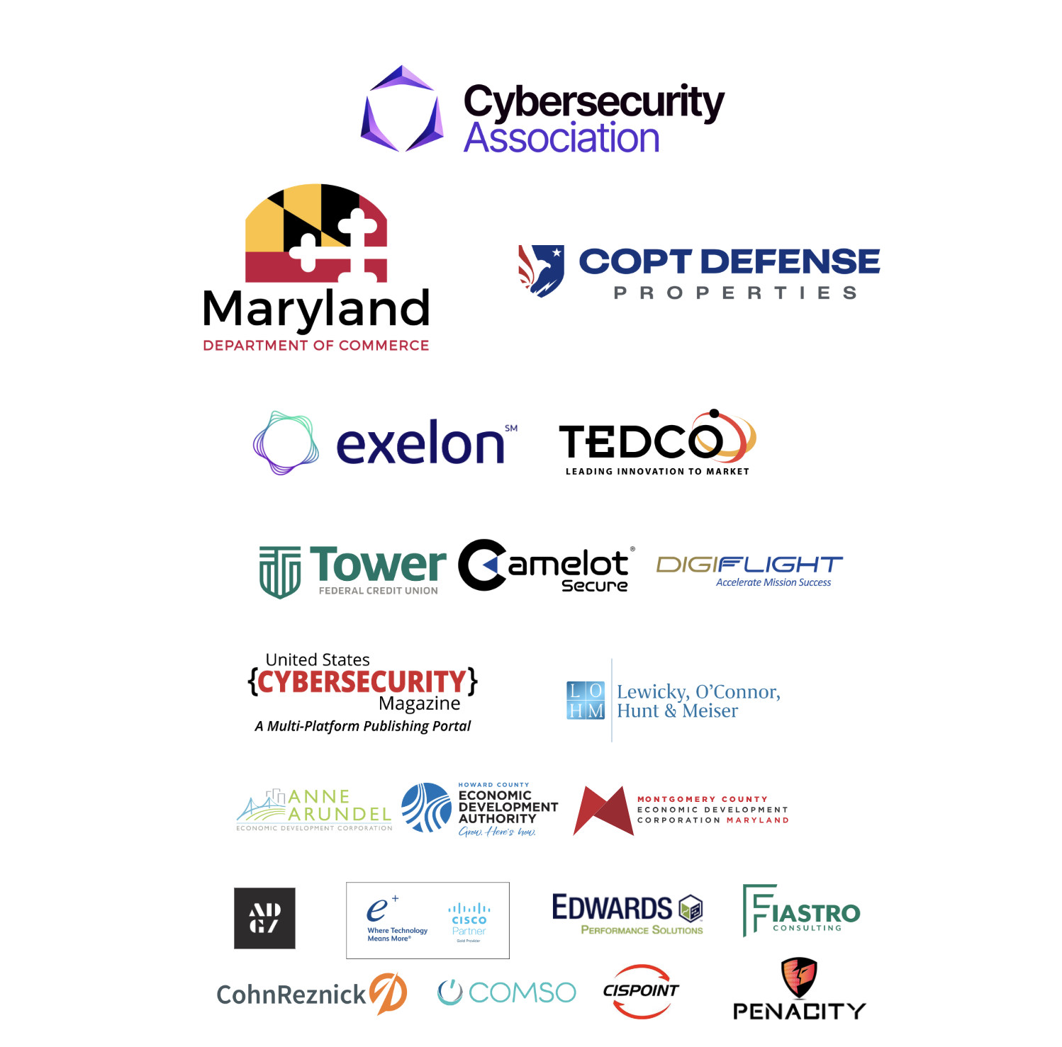 Cybersecurity Awards Sponsors 2025