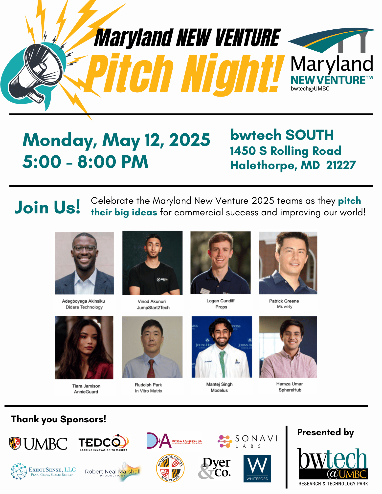 New Venture Pitch Night