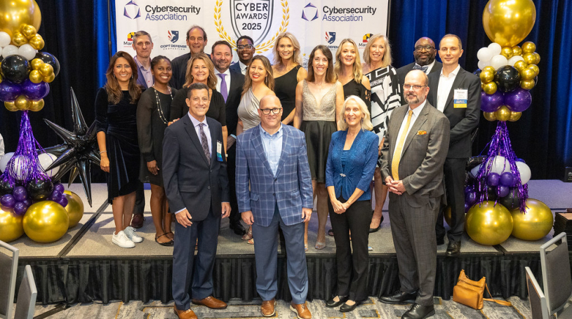 Board members of the Cybersecurity Association at the 9th Annual Cybersecurity Awards