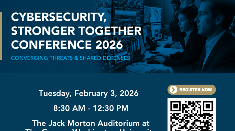 Cybersecurity, Stronger Together Flyer